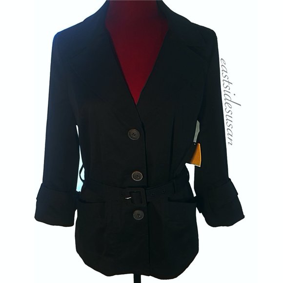 Halogen Jackets & Blazers - NWT Versatile Jacket Shacket Blazer w TRENCH DETAILS Nordstrom